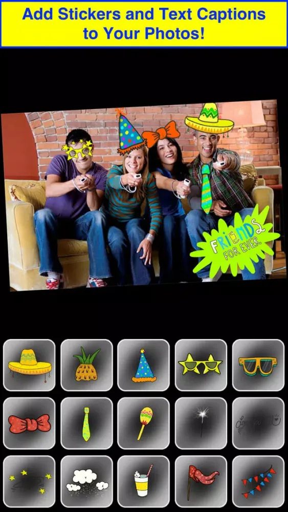 Party Booth: Party! Photos! Stickers!应用截图