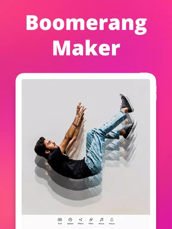 Zrzuty ekranu Boomerang Videos Maker iPad 