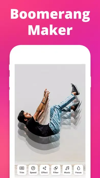 Zrzuty ekranu Boomerang Videos Maker