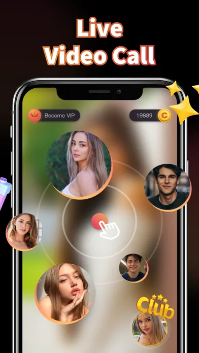 Ảnh chụp màn hình của Bella-Live Video Chat