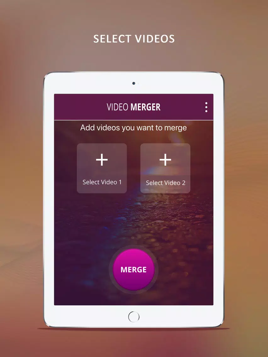 Video Merger - Side By Side iPad 應用截圖