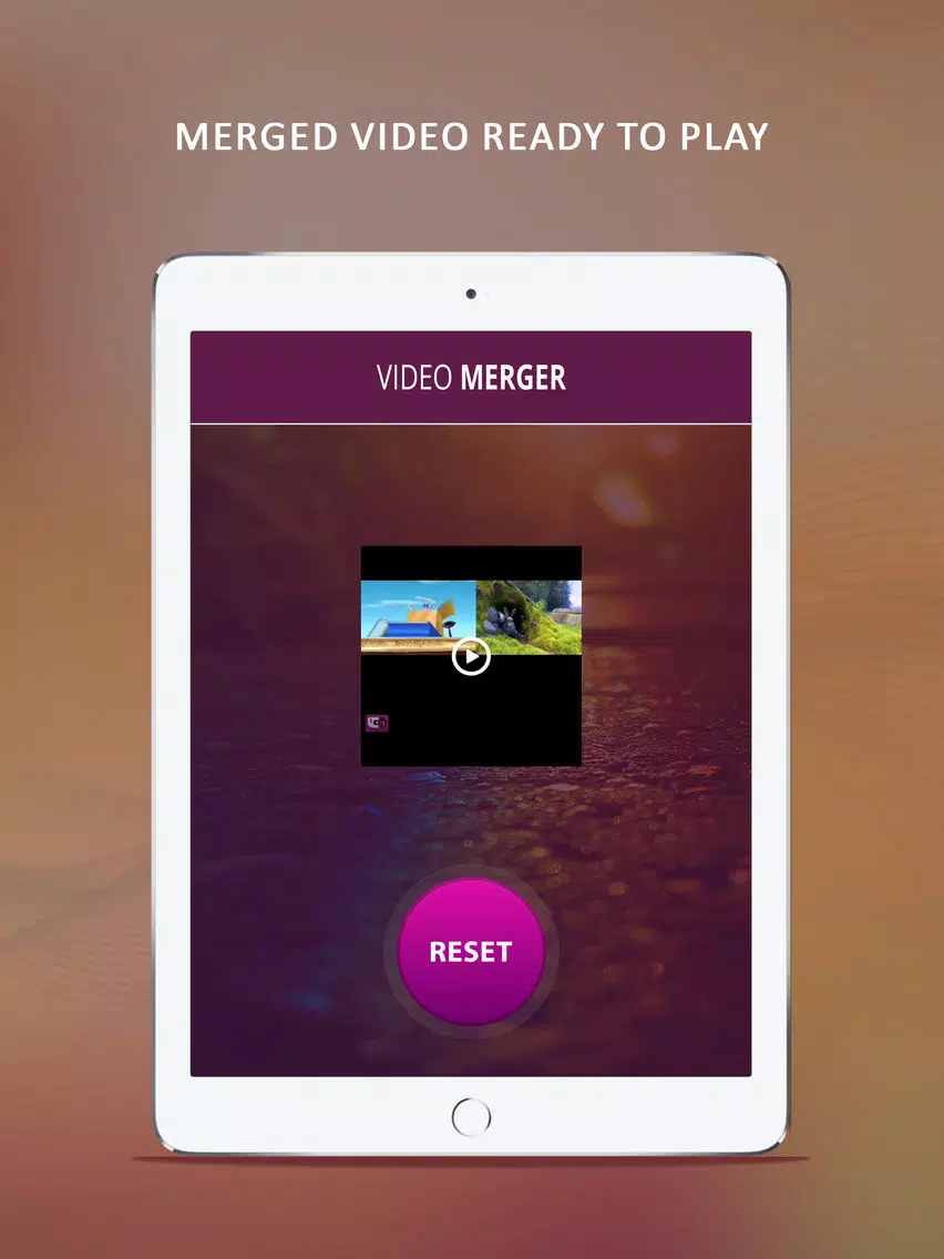 Video Merger - Side By Side iPad 應用截圖