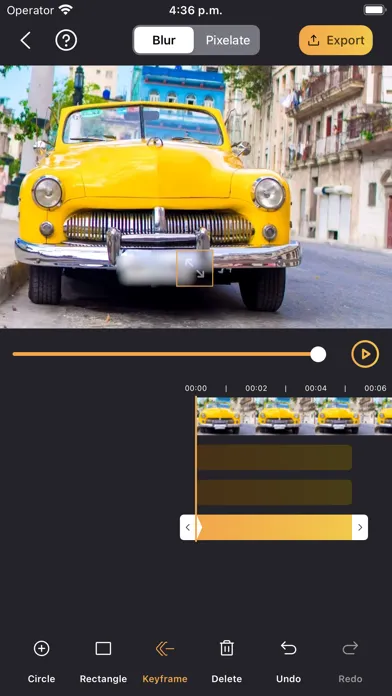 Capturas de pantalla de Blur - Photo & Video Editor