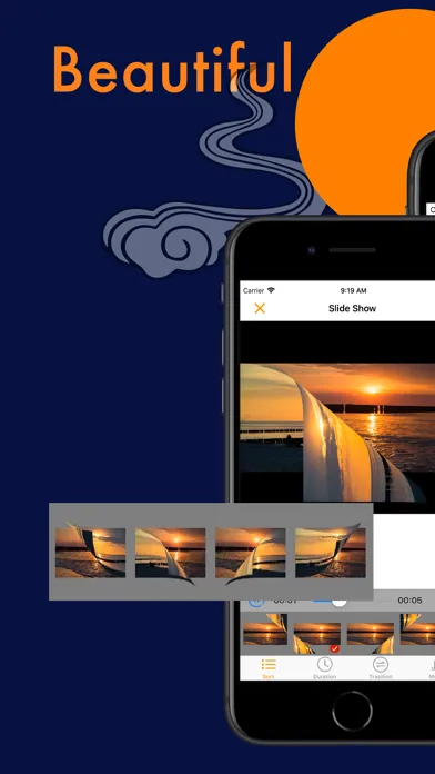 Tangkapan skrin Slideshow Maker -