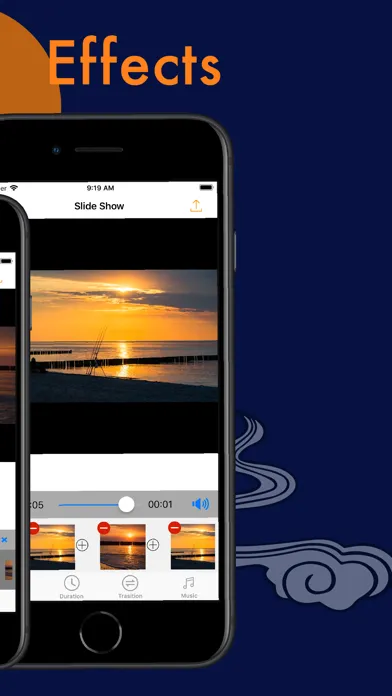 Tangkapan skrin Slideshow Maker -