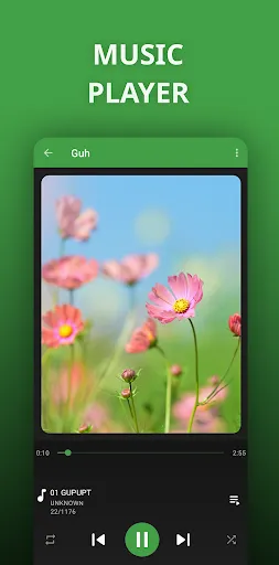Capturas de tela do video player for android