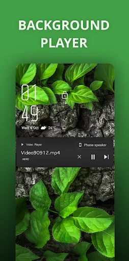 Capturas de tela do video player for android