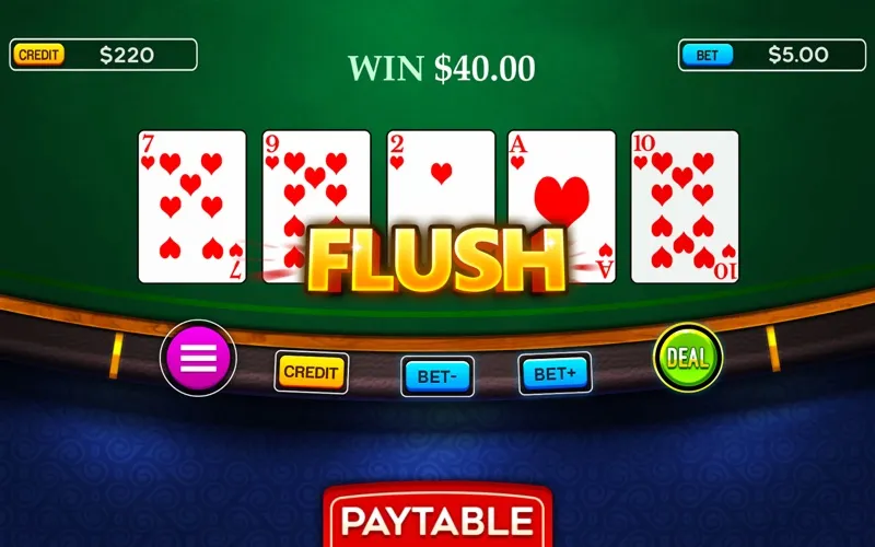 Capturas de pantalla de Video Poker: Fun Casino Game