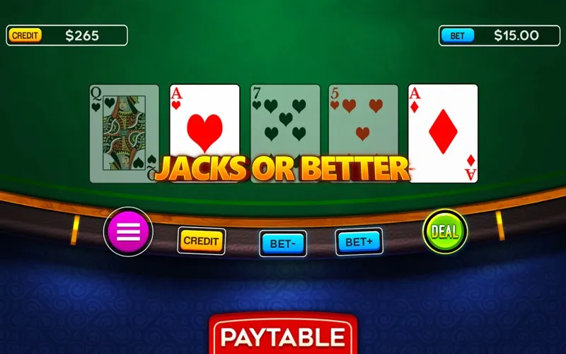 Capturas de pantalla de Video Poker: Fun Casino Game