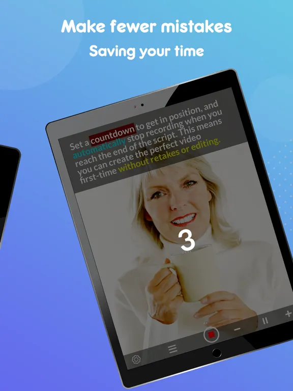 Скриншоты Teleprompter for Business iPad 