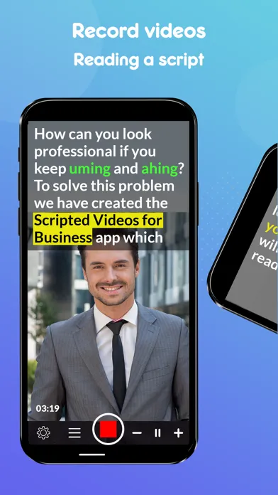 Скриншоты Teleprompter for Business