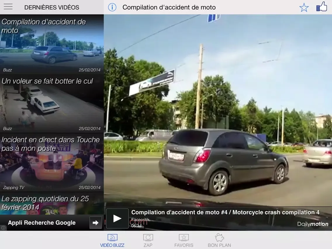 Capturas de tela do Vidéo Buzz - Vidéos Drôles, Insolites, Humour et Buzz iPad 