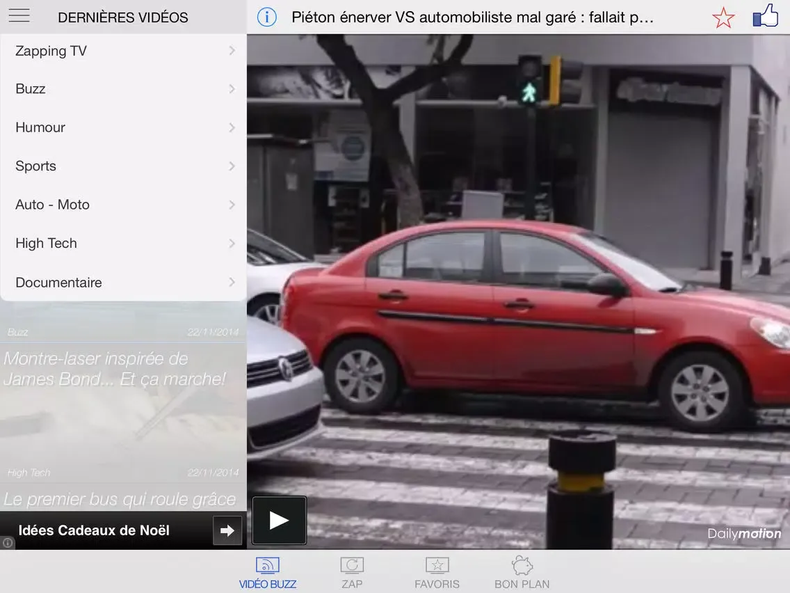 Capturas de tela do Vidéo Buzz - Vidéos Drôles, Insolites, Humour et Buzz iPad 
