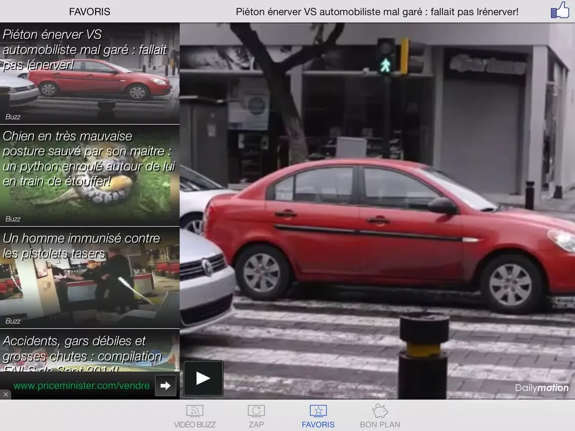 Capturas de tela do Vidéo Buzz - Vidéos Drôles, Insolites, Humour et Buzz iPad 