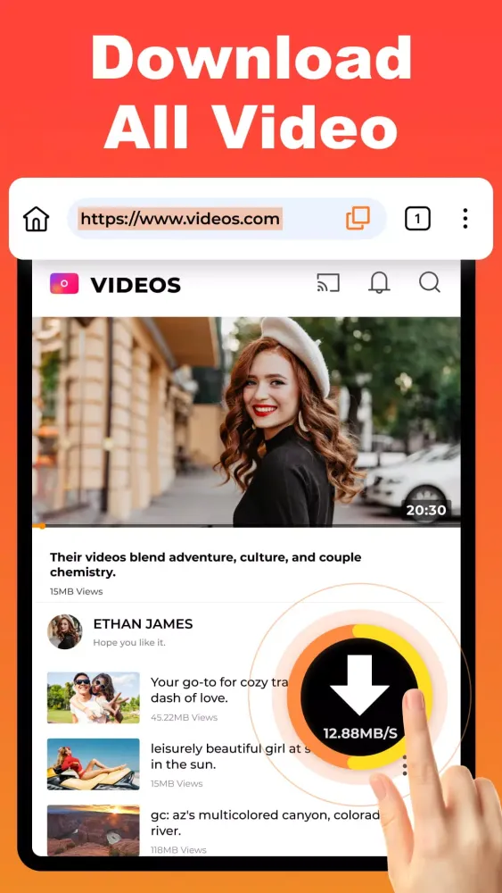 All Video Downloader 스크린샷