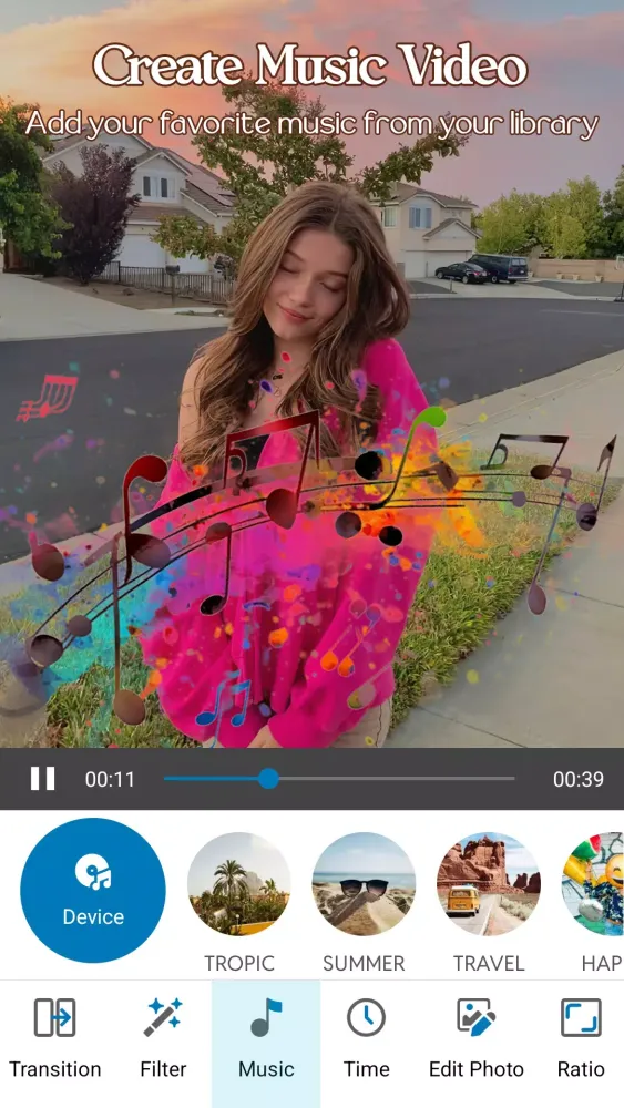 Screenshot di Photo Music Video Maker