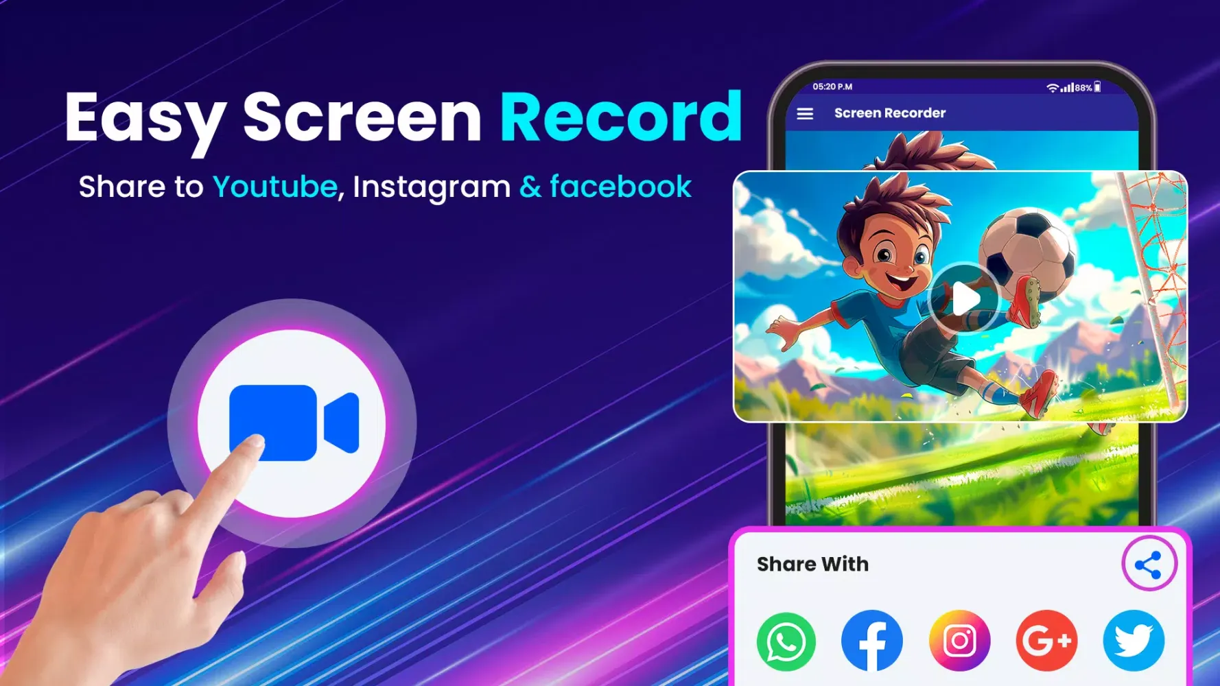 Screen Recorder- Video Record 스크린샷