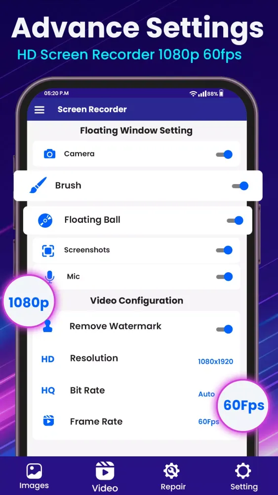 Screen Recorder- Video Record 스크린샷