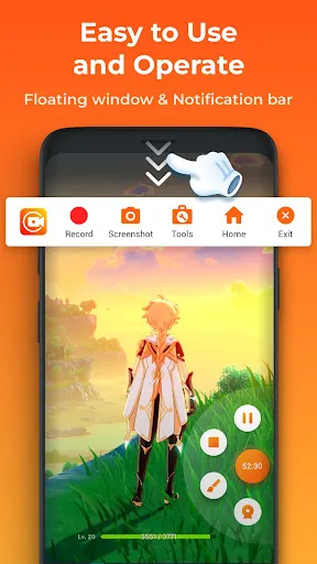 Capturas de tela do Screen Recorder - XRecorder