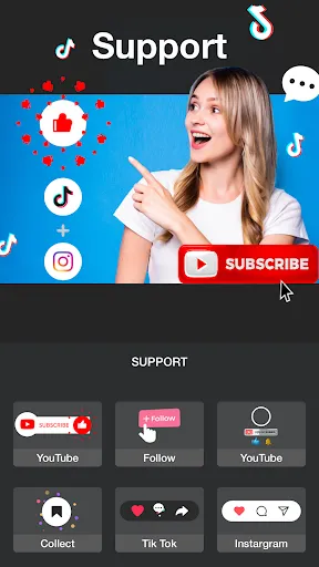 Vlog video editor maker: VlogU سکرین شاٹس