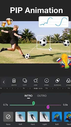 Vlog video editor maker: VlogU سکرین شاٹس