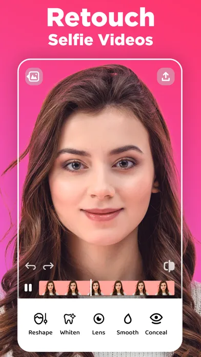 Скриншоты Video Face Editor: Selfie Tune