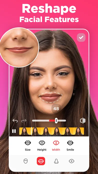 Скриншоты Video Face Editor: Selfie Tune
