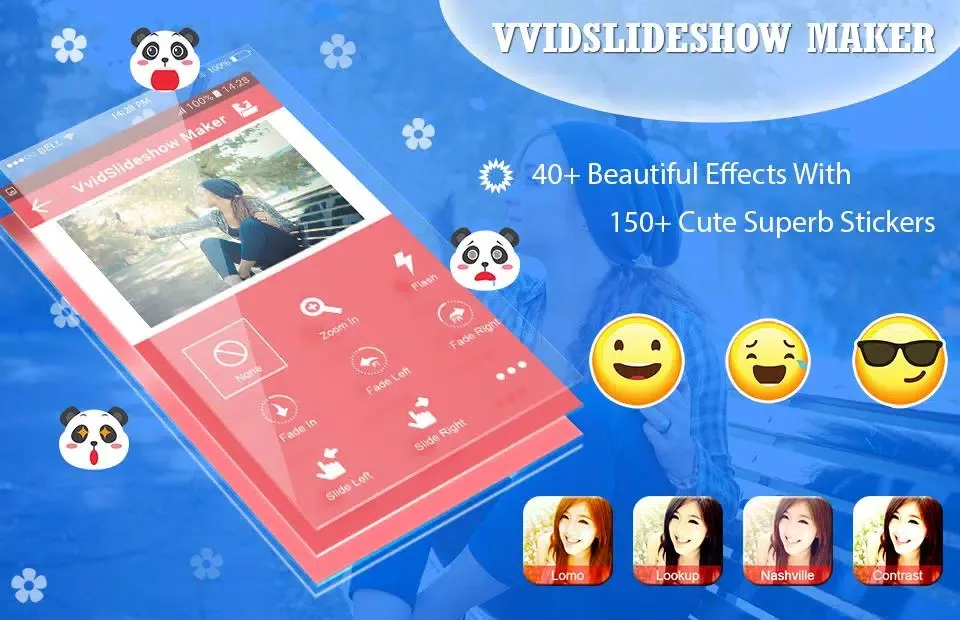 Vvid Slideshow Video Maker スクリーンショット