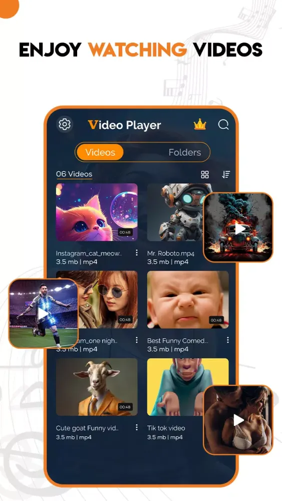 Скриншоты HD Video Player: All Format