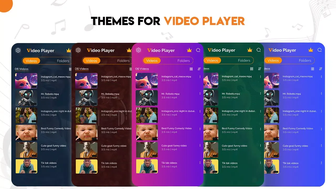 Скриншоты HD Video Player: All Format