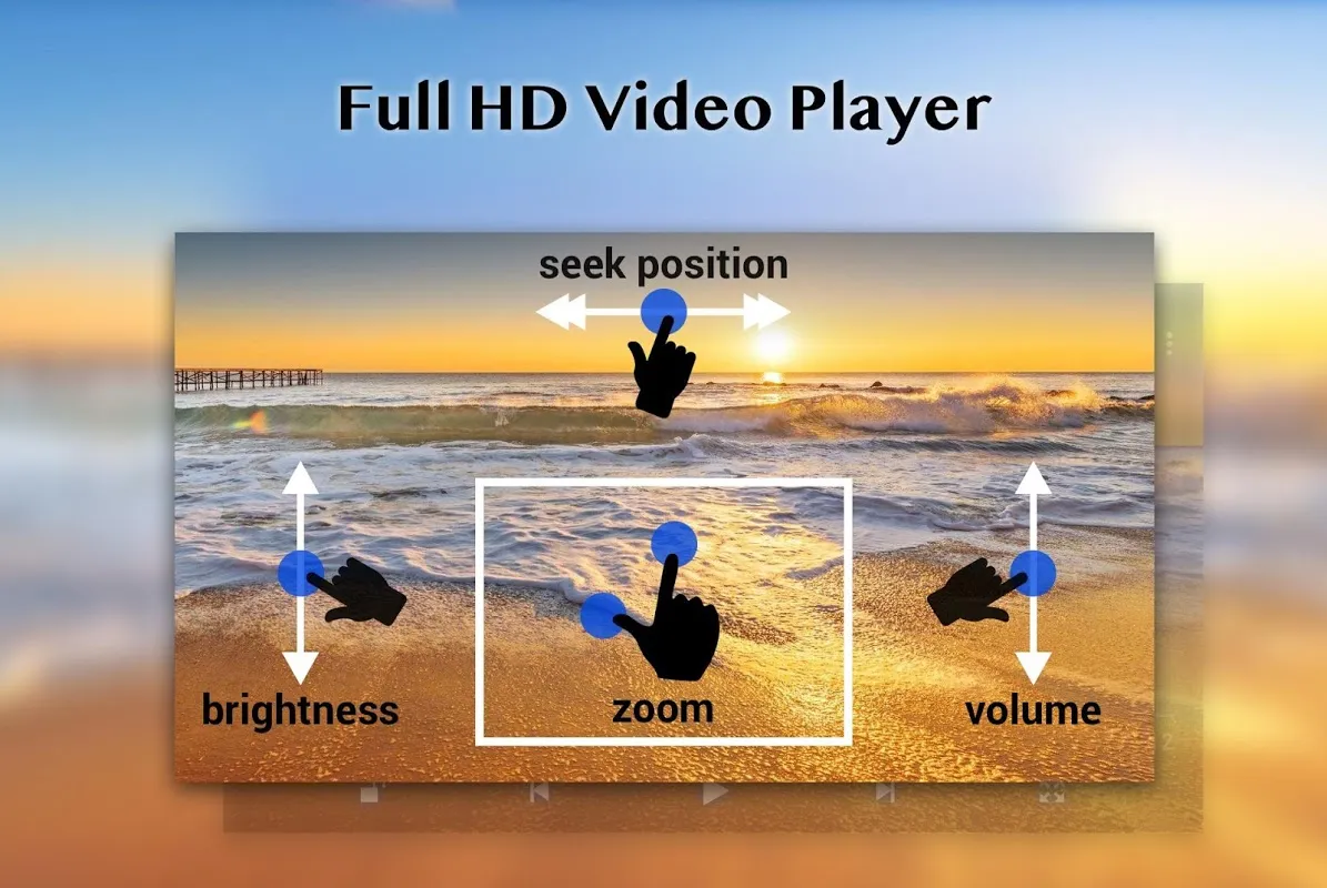 Full HD Video Player سکرین شاٹس