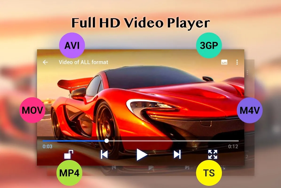 Full HD Video Player سکرین شاٹس