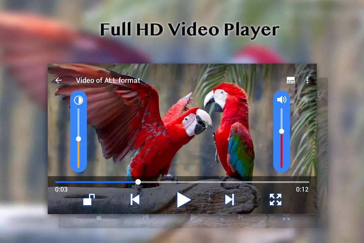 Full HD Video Player سکرین شاٹس