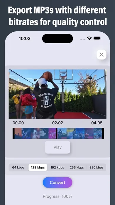 Video Convert Audio سکرین شاٹس