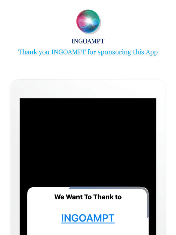 Tangkapan layar VideoVoice to text INGOAMPT iPad 