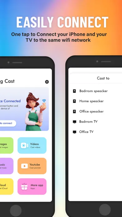 تصاویر Screen Mirroring Cast