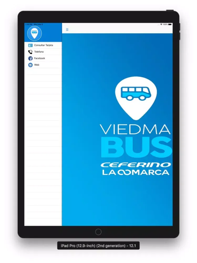 Viedma Bus iPad 应用截图