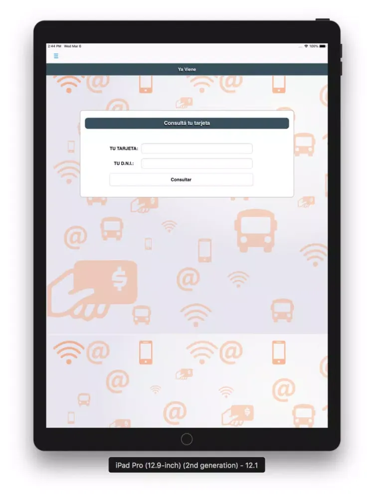 Viedma Bus iPad 应用截图