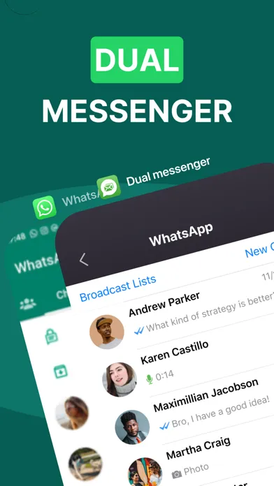 Dual Messenger WA - Duo Chat應用截圖