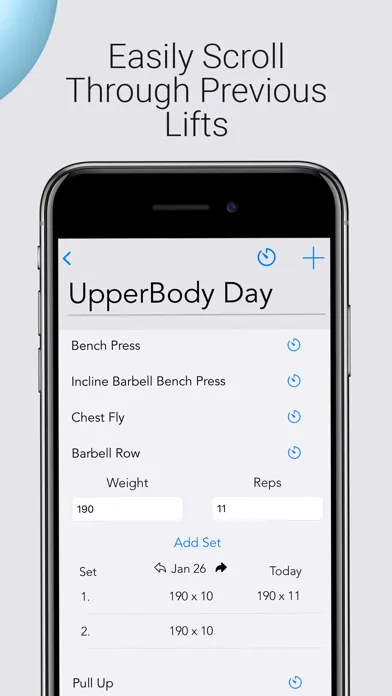 FitAssist - Weight Lifting Log Screenshots