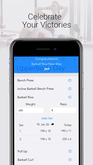 FitAssist - Weight Lifting Log Screenshots