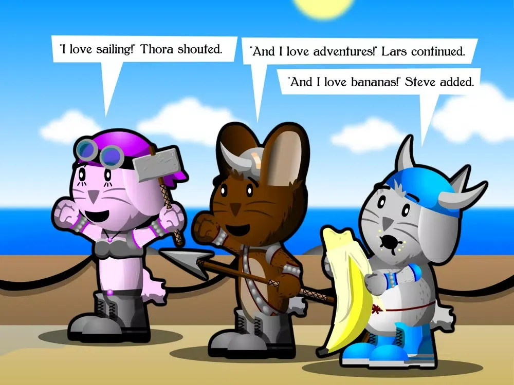The Viking Bunnies #1 iPad  স্ক্রিনশট