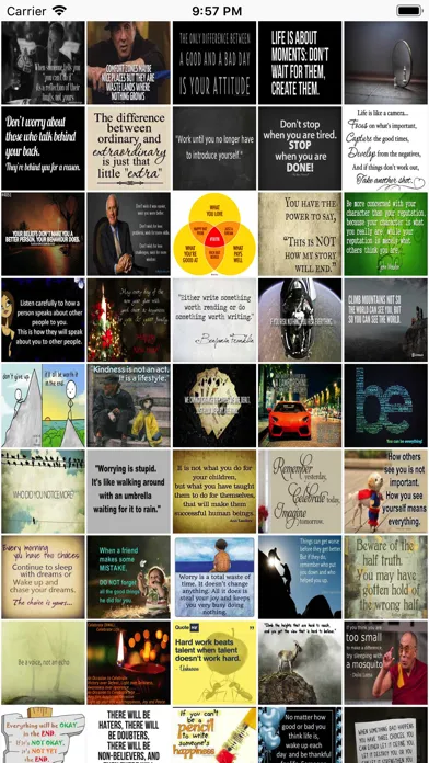 Capturas de tela do Inspirations - Get motivated!