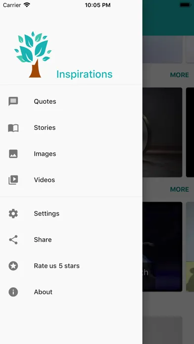 Capturas de tela do Inspirations - Get motivated!