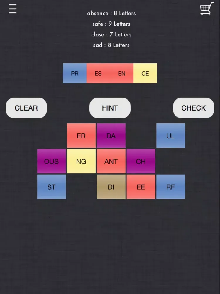 Little Words 4 - Fun Antonym Board Game iPad 应用截图