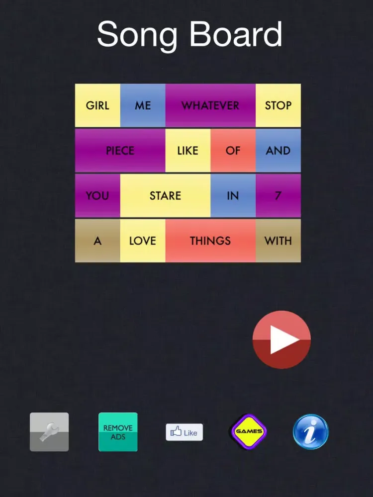 Song Board 2 iPad  স্ক্রিনশট