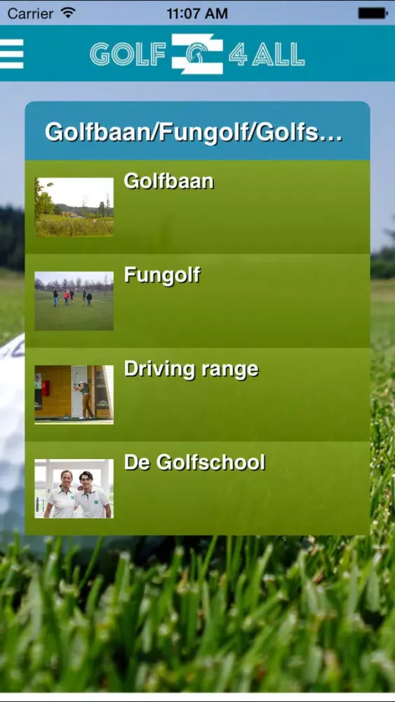 Golf4All スクリーンショット