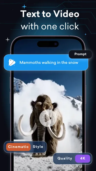 Vimo: AI Video Generator স্ক্রিনশট