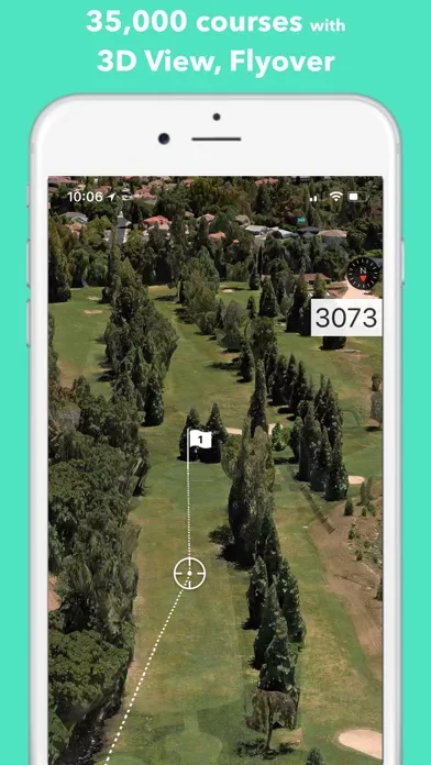 ภาพหน้าจอของ Golf GPS ++