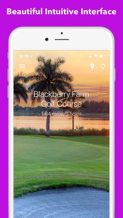 ภาพหน้าจอของ Golf GPS ++